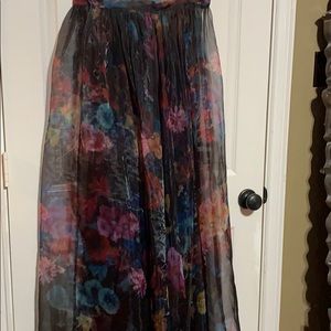 Water Color Evening Skirt